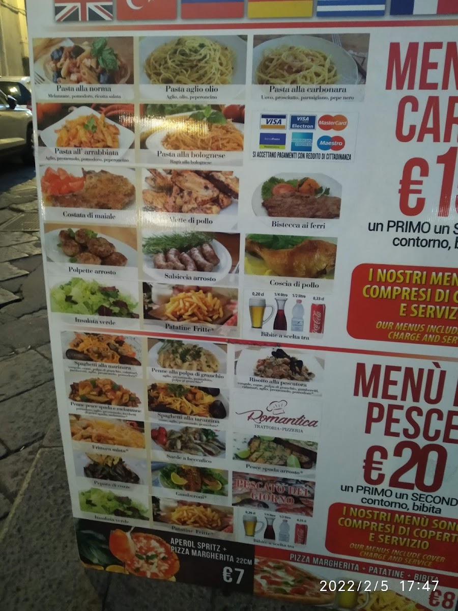 Menu Trattoria Romantica-7